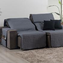 Protetor de Sofá Retrátil 4 Lugares Padrão 2,20m Assento Dupla Face 400 Fios Shield Protetor de Sofá Retrátil 4 Lugares Padrão 2,20m Assento Dupla Face 400 Fios Shield