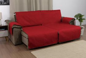 Protetor de sofá retratil dois lugares impermeável