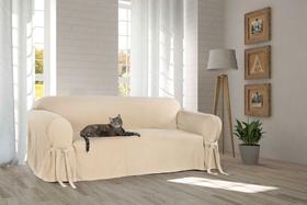 Protetor de Sofá Super Luxo 2 Lugares Tecido Brim Puro Algodão Capa Protetora Sala Pet Macia Confortável Protetor de Sofá Super Luxo 2 Lugares Tecido Brim Puro Algodão Capa Protetora Sala Pet Macia Confortável