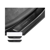 Protetor De Soleira Da Porta Traseira Tesla Model Y Juniper, Acessório Anti-Risco E Faixa De