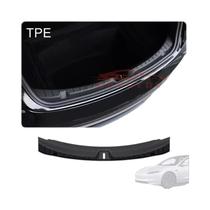 Protetor De Soleira De Porta-Malas TPE Para Tesla Model 3 Highland 2024-2026 - Acessórios De Protetor De Soleira De Porta-Malas TPE Para Tesla Model 3 Highland 2024-2026 - Acessórios De