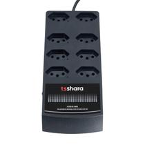 Protetor de surto e filtro de linha com usb ts shara 8t bivolt anti-raio Protetor de surto e filtro de linha com usb ts shara 8t bivolt anti-raio