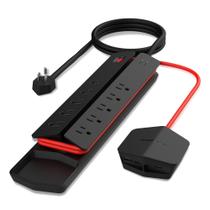 Protetor de Surto Monster Vertex XL com 10 Tomadas e 20W USB Protetor de Surto Monster Vertex XL com 10 Tomadas e 20W USB