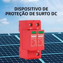 Protetor De Surto Solar PV DC 2P 40KA 60KA 600V 800V 1000V Dispositivo De Proteção Contra Raios