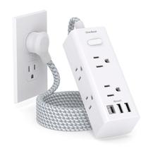 Protetor de Surtos Power Strip One Beat - 6 Tomadas e 3 Portas USB