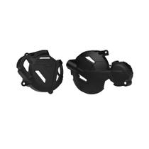 Protetor De Tampa Do Motor Crf 250f Todos Os Anos Preto