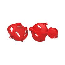 Protetor De Tampa Do Motor Crf 250f Todos Os Anos Vermelho