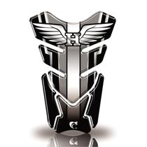 Protetor De Tanque Adesivo Moto Cb Twister Cg Honda Asa Preto