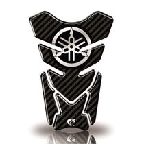 Protetor De Tanque Adesivo Moto Factor Fazer Yamaha Diapazão Carbono Preto