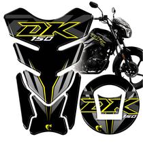 Protetor De Tanque Adesivo Moto Haojue Dk 150 PRETO