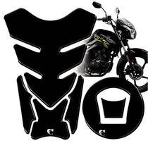 Protetor De Tanque Adesivo Moto Haojue Dk 150 PRETO Protetor De Tanque Adesivo Moto Haojue Dk 150 PRETO