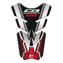 Protetor De Tanque Adesivo Moto Honda Cb Twister 300F Vermelho Protetor De Tanque Adesivo Moto Honda Cb Twister 300F Vermelho