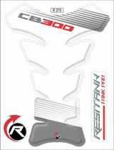 Protetor De Tanque Adesivo Tankpad Cb300cc Branco Cinza R375 Protetor De Tanque Adesivo Tankpad Cb300cc Branco Cinza R375
