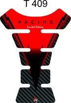 Protetor De Tanque Adesivo Tankpad Universal Preto Vermelho Protetor De Tanque Adesivo Tankpad Universal Preto Vermelho