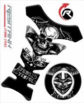 Protetor De Tanque Kit Avenged Sevenfold Protetor De Tanque Kit Avenged Sevenfold
