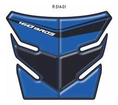 Protetor De Tanque Tankpad Bross 160cc Azul Protetor De Tanque Tankpad Bross 160cc Azul