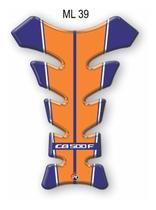 Protetor De Tanque Tankpad Cb 500f Azul Laranja Resitank
