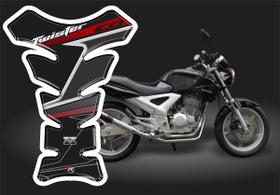 Protetor De Tanque Tankpad Cb Twister Preto Luxo Com Brinde