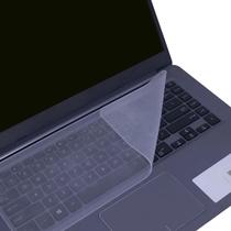 Protetor de Teclado em Silicone Transparente Para Notebook 13" e 14", Antipoeira e Lavável BringIT