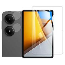 Protetor De Tela + 2X Pel. Câmera Para Poco Pad 12,1 2024