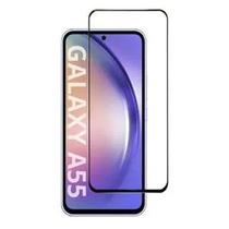 Protetor de Tela 3D de Vidro Temperado para Samsung Galaxy A55 Protetor de Tela 3D de Vidro Temperado para Samsung Galaxy A55