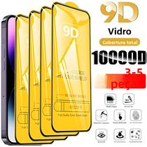 Protetor De Tela 9D De Vidro Temperado Para iPhone 14 13 12 11 pro Max, X XR XS Max 7 8 6S 14 plus - LYCHZH