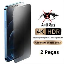 Protetor De Tela Anti-Espionagem De Cobertura Total 2PCS Para iPhone 11 12 13 14 15 16 17 pro MAX 6