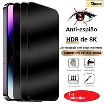 Protetor De Tela Anti-Espionagem Para iPhone 17 16 17Air 15 14 13 12 11 pro Max Mini X XS XR 7 8 6