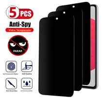 Protetor De Tela Anti-espionagem Xiaomi Redmi Note 10 11 12 13 pro 11S 9 8 7 5G 10S 9S 10C 9A 9 5PCS