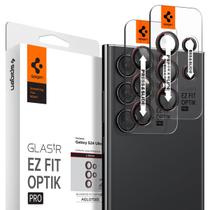 Protetor de tela com lente de câmera Spigen GlaStr EZ adequado para Galaxy S24 Ultra, pacote com 2 Protetor de tela com lente de câmera Spigen GlaStr EZ adequado para Galaxy S24 Ultra, pacote com 2