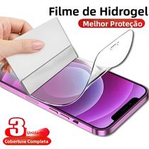 Protetor de tela de 3 unidades para iPhone 6 7 8 Plus SE 2020 2022 Filme de hidrogel - others Protetor de tela de 3 unidades para iPhone 6 7 8 Plus SE 2020 2022 Filme de hidrogel - others