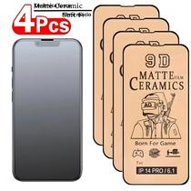 Protetor De Tela De Cerâmica Fosca 4 Unidades Para Iphone 15 14 13 12 11 Pro Max 11 15 14 13 Pro