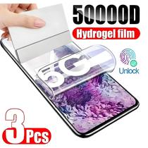 Protetor De Tela De Filme Hidrogel Para Samsung S25 S24 S20 S22 S21 Ultra Note 20 10 9 8 S23U 3