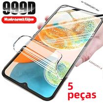 Protetor De Tela De Hidrogel Samsung Galaxy Série M 5 Peças Para M04 M14 M54 M34 5G M53 M33 M23 M13