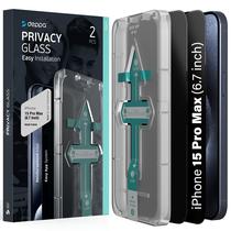 Protetor de Tela de Privacidade Deppa para iPhone 15 Pro Max