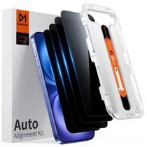 Protetor de Tela de Privacidade DIMONCOAT para iPhone 16 (6,1 polegadas)