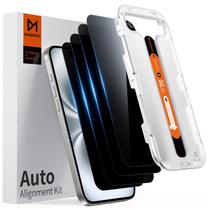 Protetor de Tela de Privacidade DIMONCOAT para iPhone 16 Plus (4 Unidades)