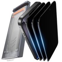 Protetor de tela de privacidade FUNCAT GLOBAL para iPhone 16, pacote com 3 Protetor de tela de privacidade FUNCAT GLOBAL para iPhone 16, pacote com 3