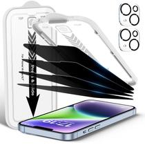 Protetor de Tela de Privacidade + Lente de Câmera para iPhone 14 Plus (6,7")