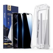 Protetor de tela de privacidade MAGIC JOHN de 3ª geração para iPhone 12 Pro Max