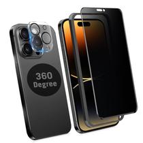 Protetor de Tela de Privacidade SHUNION 360° para iPhone 15 Pro