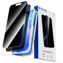 Protetor de tela de privacidade SYNCWIRE iPhone 15 6.1", pacote com 2