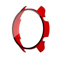 Protetor de tela de smartwatch Full Hard PC Shell Capa protetora Capa de para-choques ultra-fino para mi watch versão esportiva colorida - vermelho