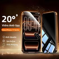 Protetor De Tela De Vidro Anti-Espionagem Para iPhone 17 pro Max Joyroom 1/2PCS Filme De Vidro