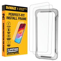 Protetor de Tela de Vidro DEWALT para iPhone 14 Pro Max (2 Unidades)