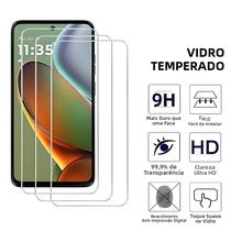 Protetor De Tela De Vidro Temperado 3 Peças Para Moto G34 G35 G45 G53 G55 G62 G73 G75 G84 G85 5G