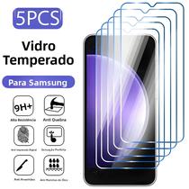 Protetor De Tela De Vidro Temperado 5PCS Para Samsung Galaxy A24 A15 A54 A34 A14 A04 A03S M54 M34