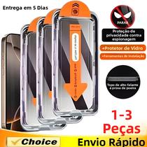 Protetor De Tela De Vidro Temperado 8K Sem Poeira Para iPhone 13 14 15 11 12 pro Max X XR XS