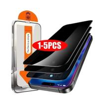 Protetor De Tela De Vidro Temperado 9H Anti-Espião Para iPhone 17, 17 Air, 17 Pro, 17 pro Max - Kit Protetor De Tela De Vidro Temperado 9H Anti-Espião Para iPhone 17, 17 Air, 17 Pro, 17 pro Max - Kit