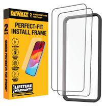 Protetor de Tela de Vidro Temperado DEWALT para iPhone 16 Pro Max